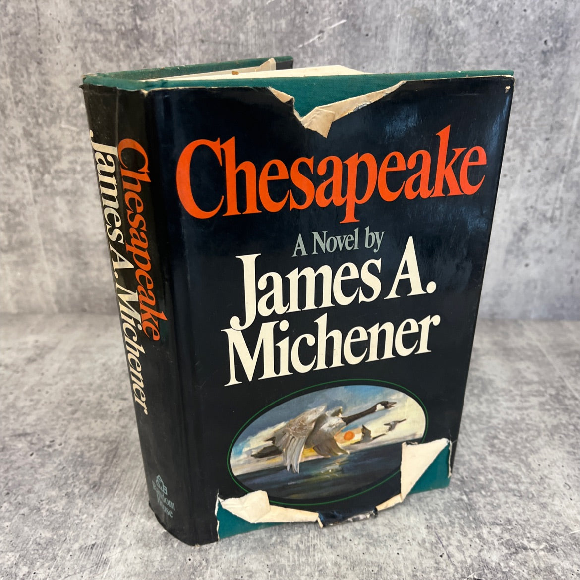 chesapeake book, by james a. michener, 1978 Hardcover, Vintage image 1