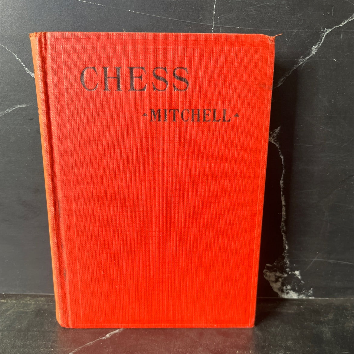 chess book, by david a. mitchell, 1917 Hardcover, Antique image 1