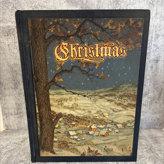 christmas an american annual of christmas literature and art book, by randolph e. haugan, 1943 Hardcover, Vintage image 1