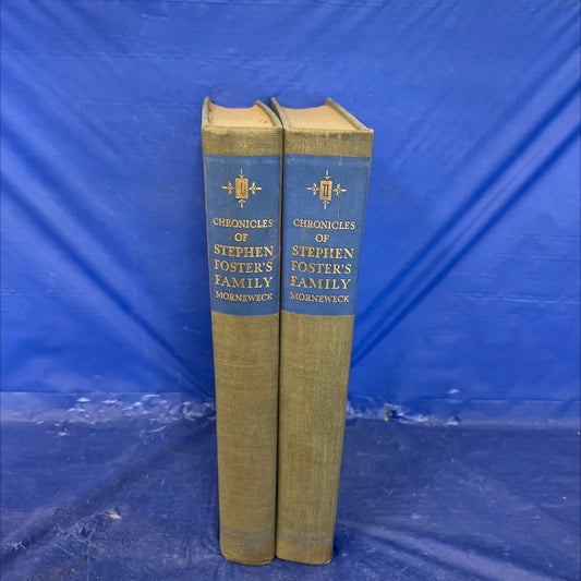 Chronicles of Stephen Foster’s Family Volumes 1 and 2 - chronicles of stephen foster's family book, by evelyn foster image 1