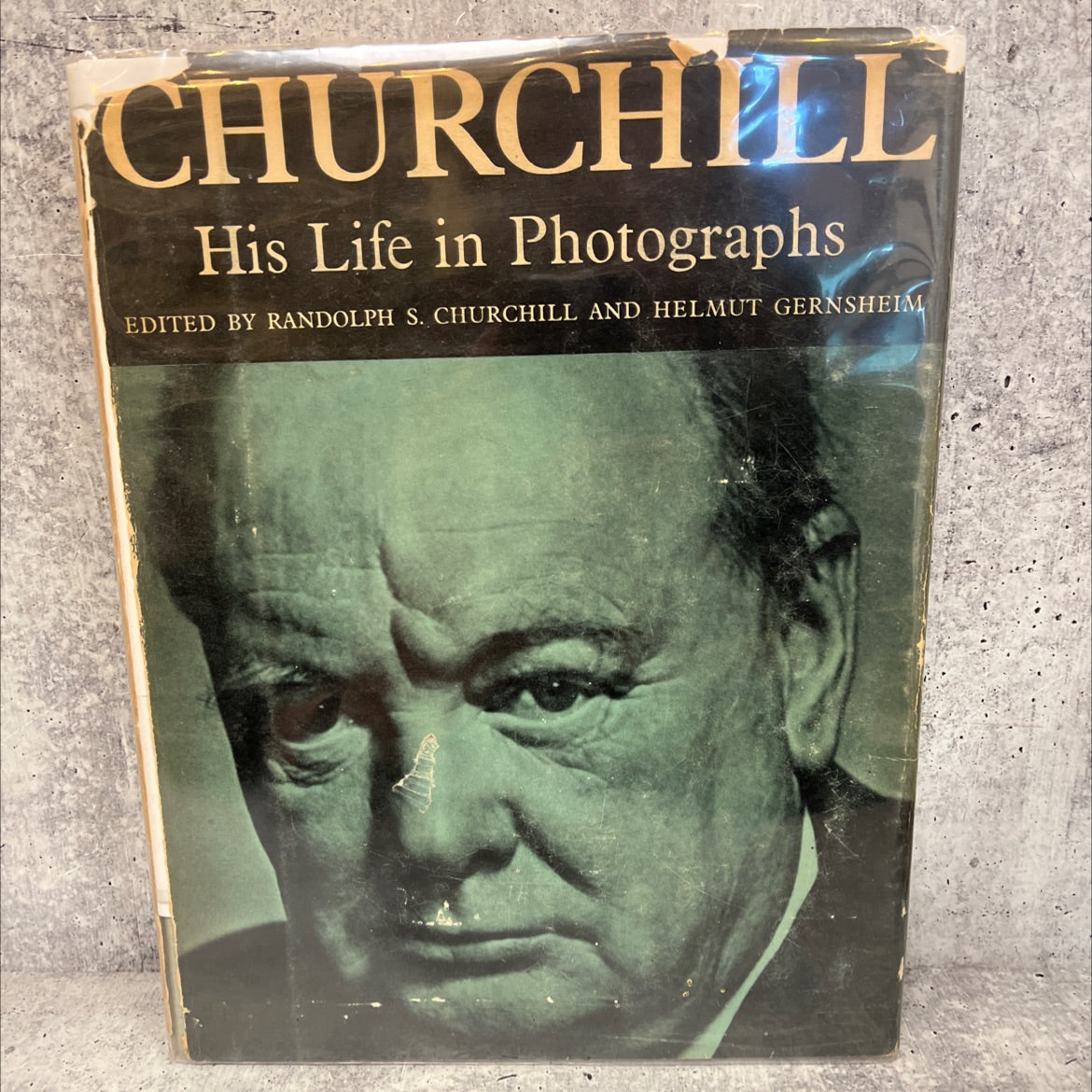 churchill his life in photographs book, by randolph s. churchill and helmut gernsheim, 1955 Hardcover, First Edition image 1