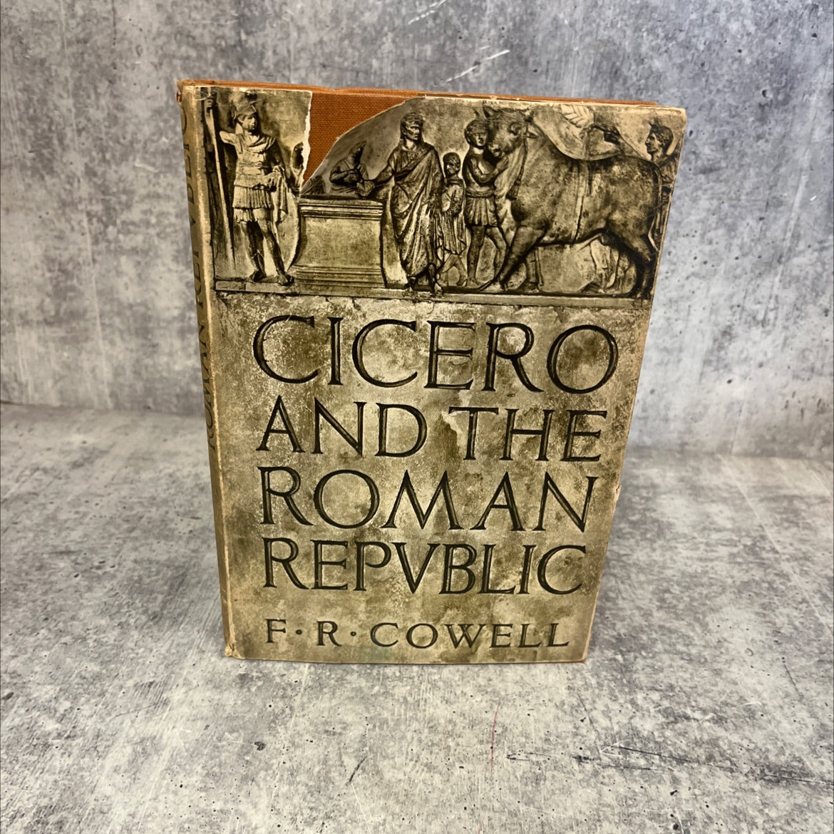 cicero and the roman republic book, by f. r. cowell, 1948 Hardcover image 1