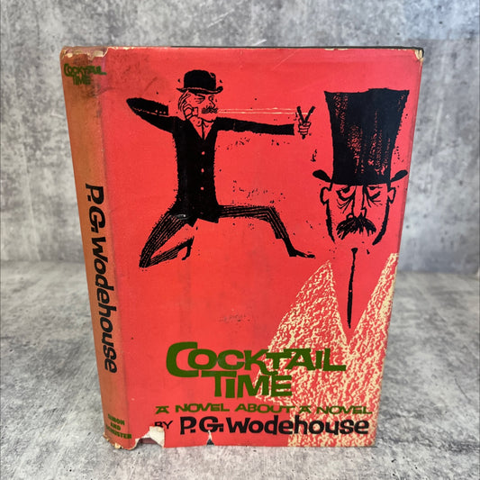 cocktail time book, by p. g. wodehouse, 1958 Hardcover, First Edition, Vintage image 1