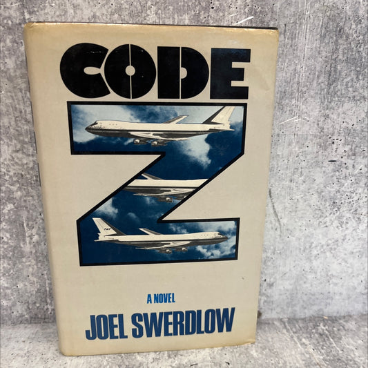 SIGNED code z book, by Joel Swerdlow, 1979 Hardcover, Vintage image 1