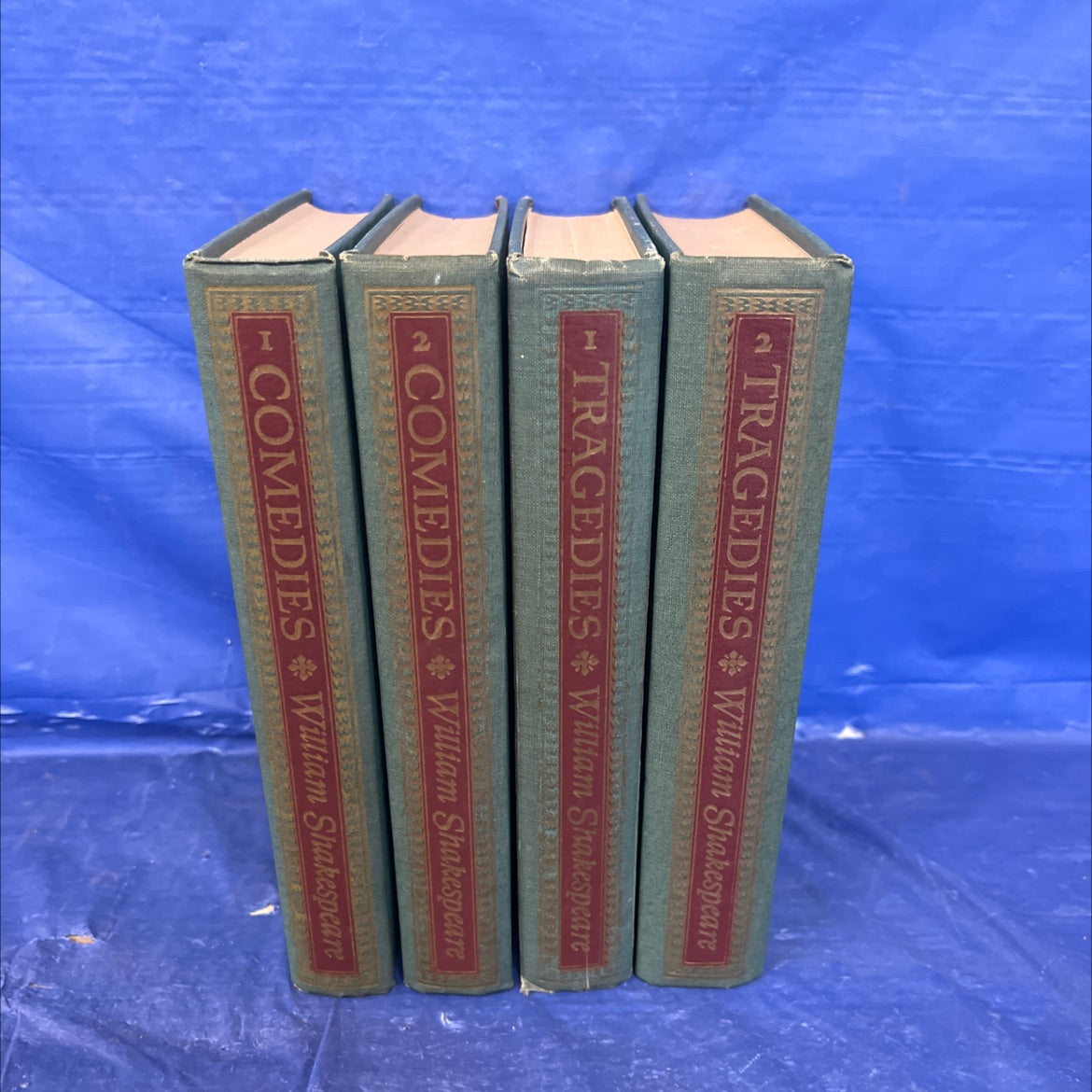 Shakespeare Comedies and Tragedies 4 volumes  - comedies volume one book, by William Shakespeare, 1944 Hardcover image 1