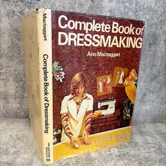 complete book of dressmaking book, by Ann Mactaggart, 1975 Hardcover image 1