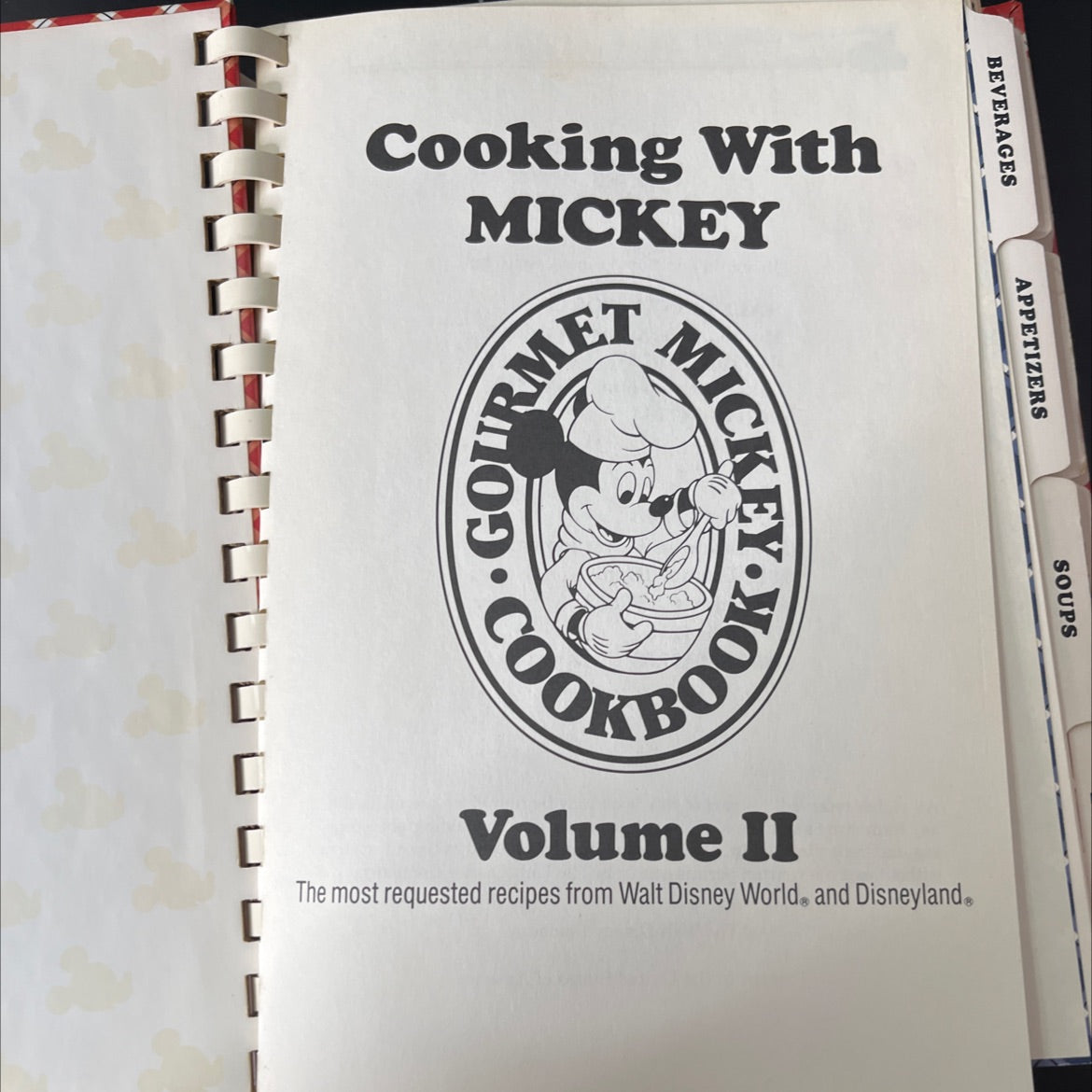 cooking with mickey book, by mickey gourmaa, 1970 Paperback, Vintage image 2