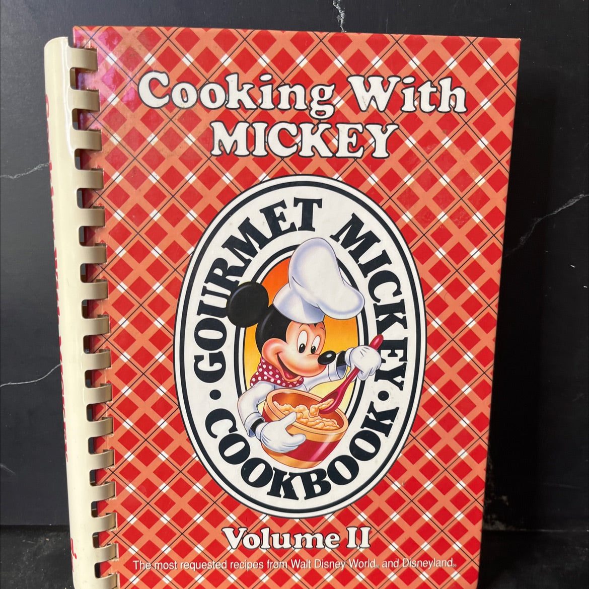 cooking with mickey book, by mickey gourmaa, 1970 Paperback, Vintage image 1