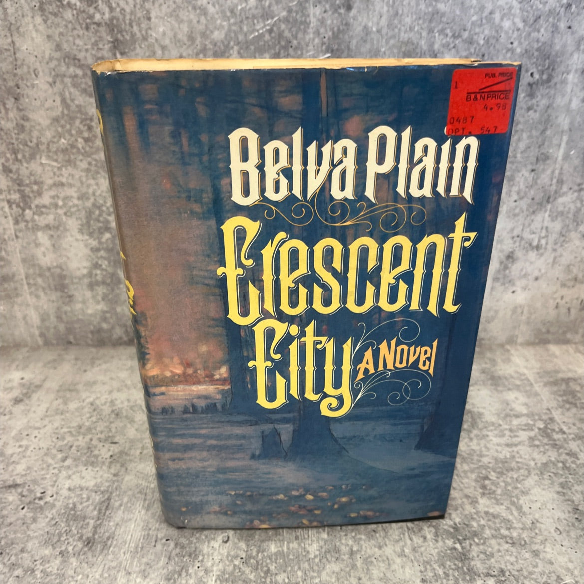 crescent city book, by belva plain, 1984 Hardcover image 1