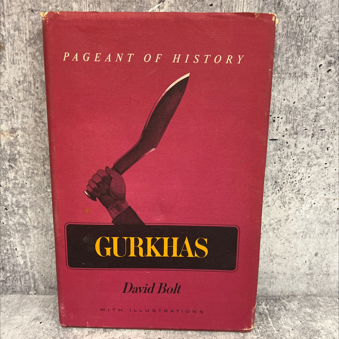 cries gurkhas book, by david bolt, 1967 Hardcover, First Edition image 1