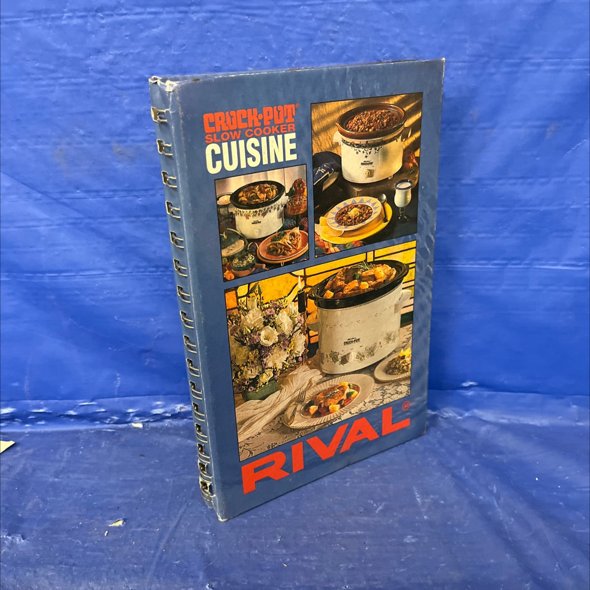 crock-pot! slow cooker cuisine book, by Rival Manufacturing Company, 1995 Hardcover image 1