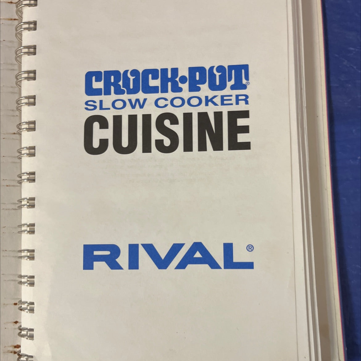 crock-pot! slow cooker cuisine book, by Rival Manufacturing Company, 1995 Hardcover image 2