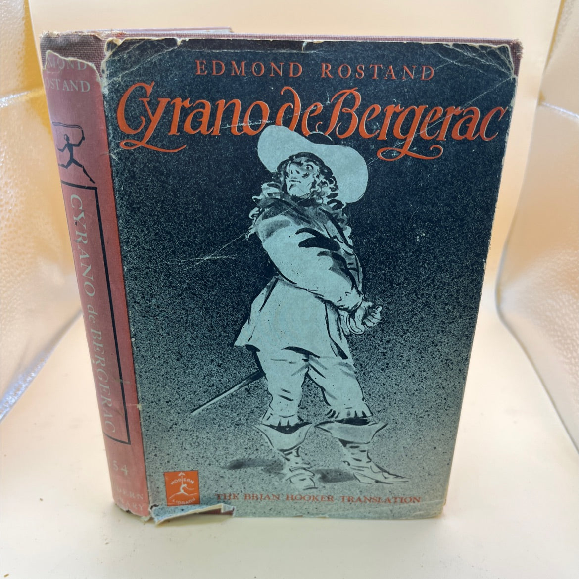 cyrano de bergerac book, by edmond rostand, 1951 Hardcover image 1