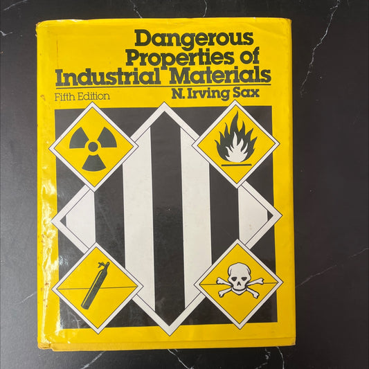 dangerous properties of industrial materials book, by n. irving sax, 1979 Hardcover, Vintage image 1