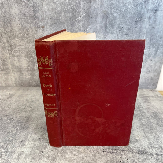 david of jerusalem book, by louis de wohl, 1963 Hardcover, Vintage image 1