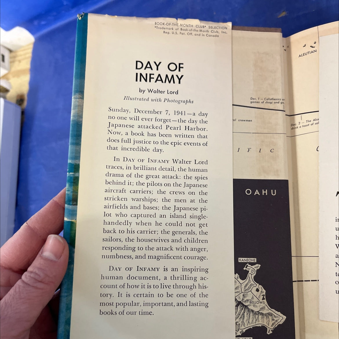 day of infamy book, by walter lord, 1957 Hardcover image 4