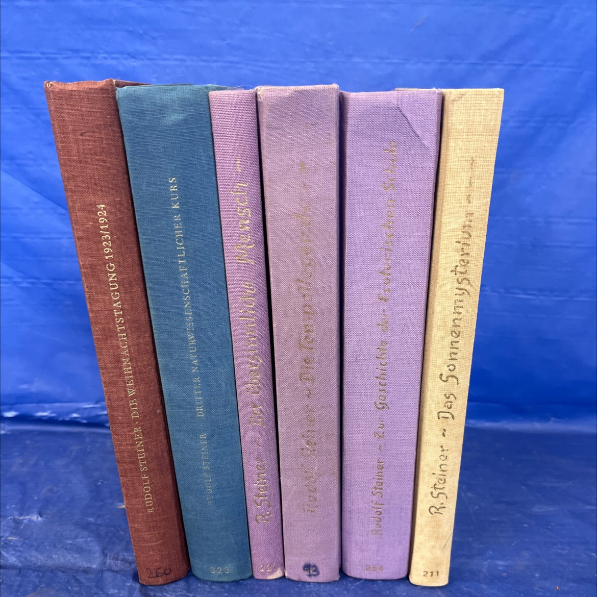 Rudolf Steiner set 6 Volumes - die tempellegende und die goldene legende als symbolischer ausdruck vergangener und image 1