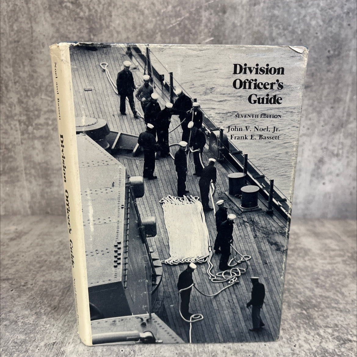 division officer's guide book, by john v. noel, jr., frank e. bassett, 1976 Hardcover image 1