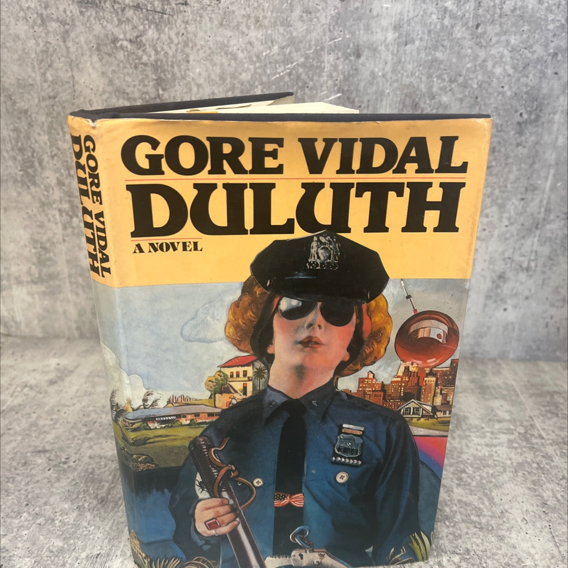 duluth book, by gore vidal, 1983 Hardcover, First Edition, Vintage image 1