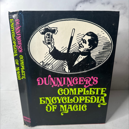 dunninger's complete encyclopedia of magic book, by unknown, 1970 Hardcover, Rare, Vintage image 1