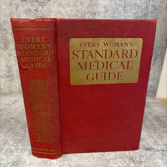 ea every woman's standard medical guide book, by unknown, 1948 Hardcover, Vintage image 1