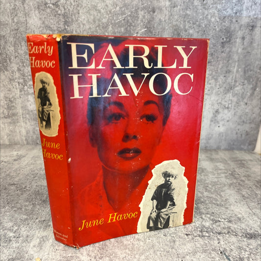 early havoc c book, by june havoc, 1959 Hardcover, First Edition, Vintage image 1