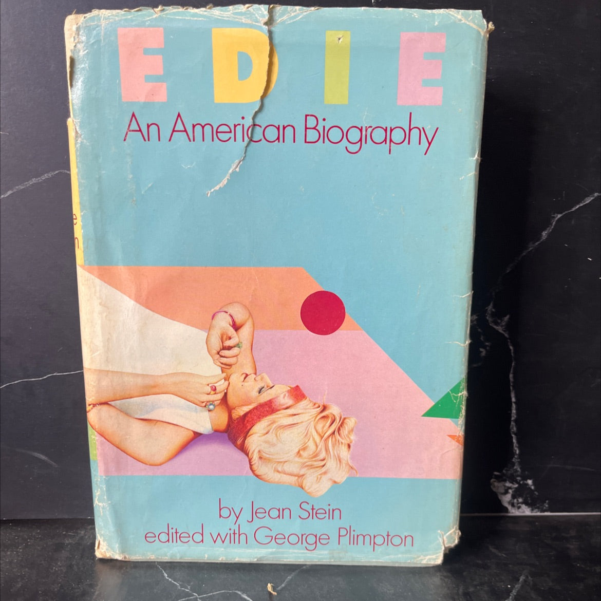 edie an american biography book, by Jean Stein, 1982 Hardcover, Vintage image 1