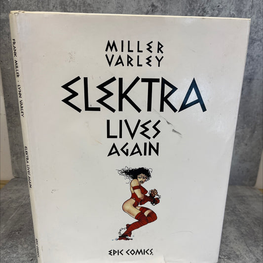 elektra lives again book, by frank miller and lynn varley, 1990 Hardcover image 1