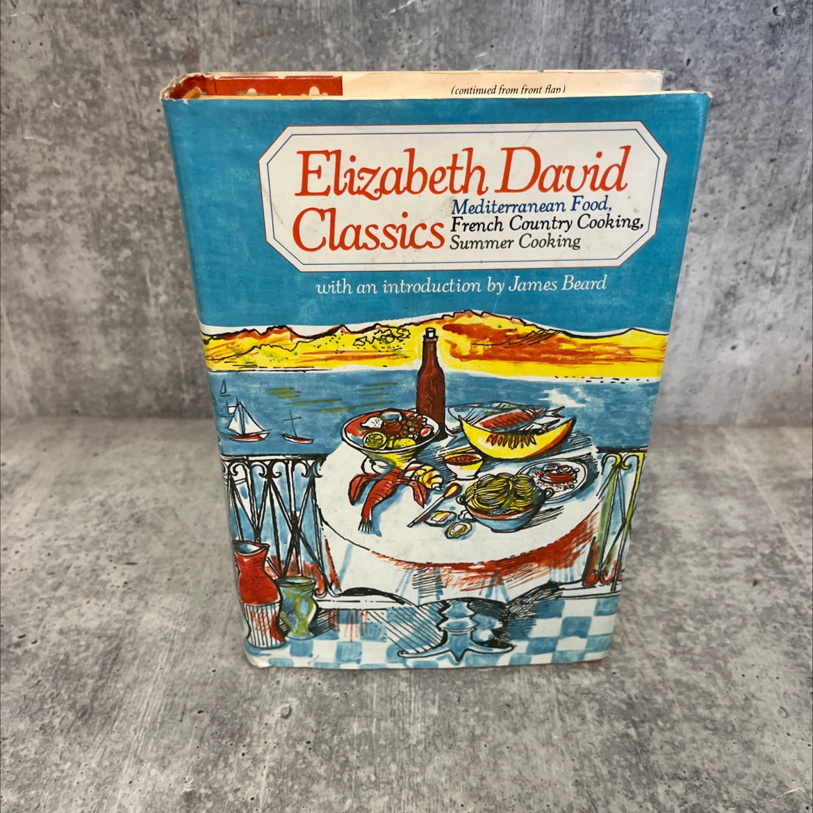 elizabeth david classics book, by Elizabeth David, 1980 Hardcover image 1