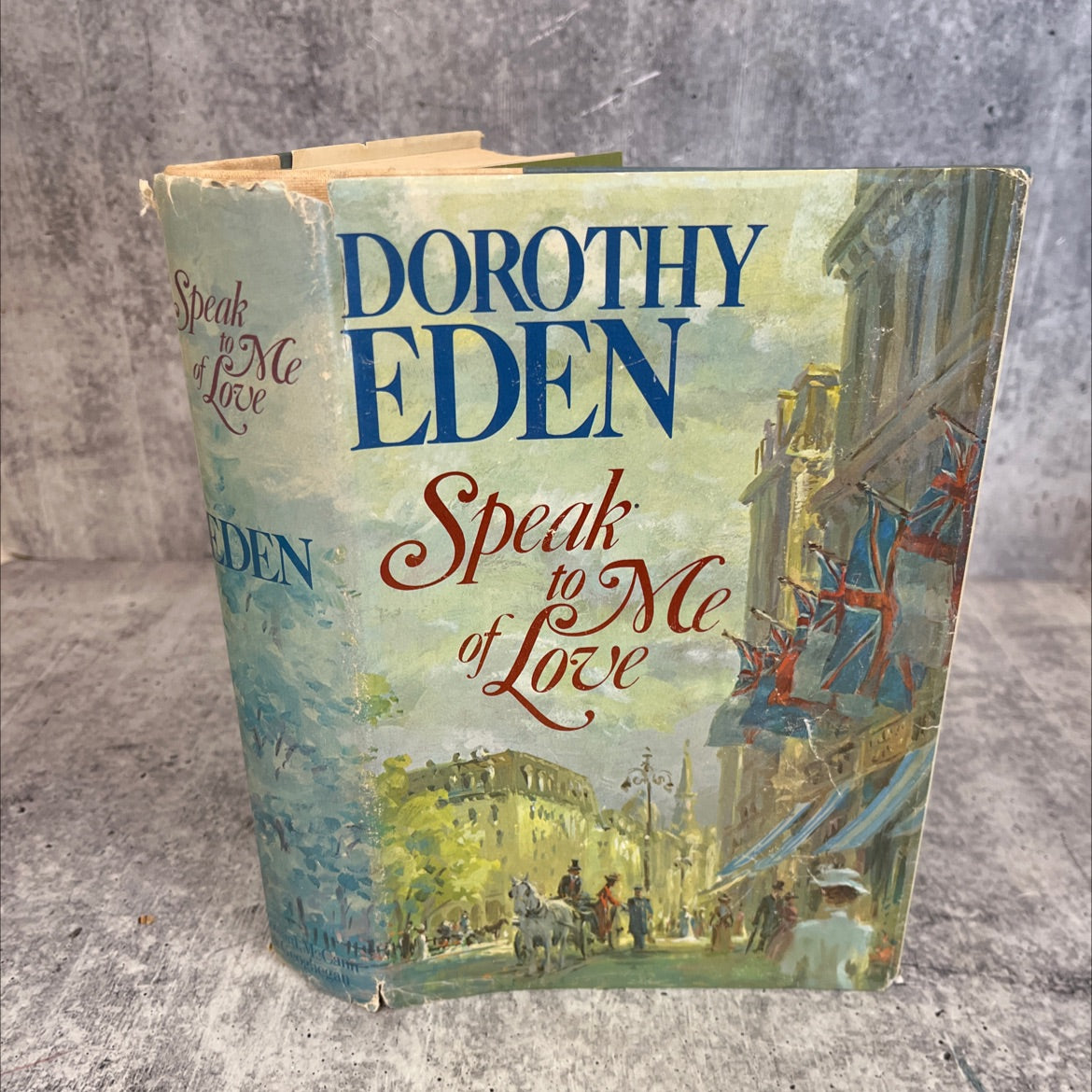 en to speak me of love book, by dorothy eden, 1972 Hardcover, Vintage image 1