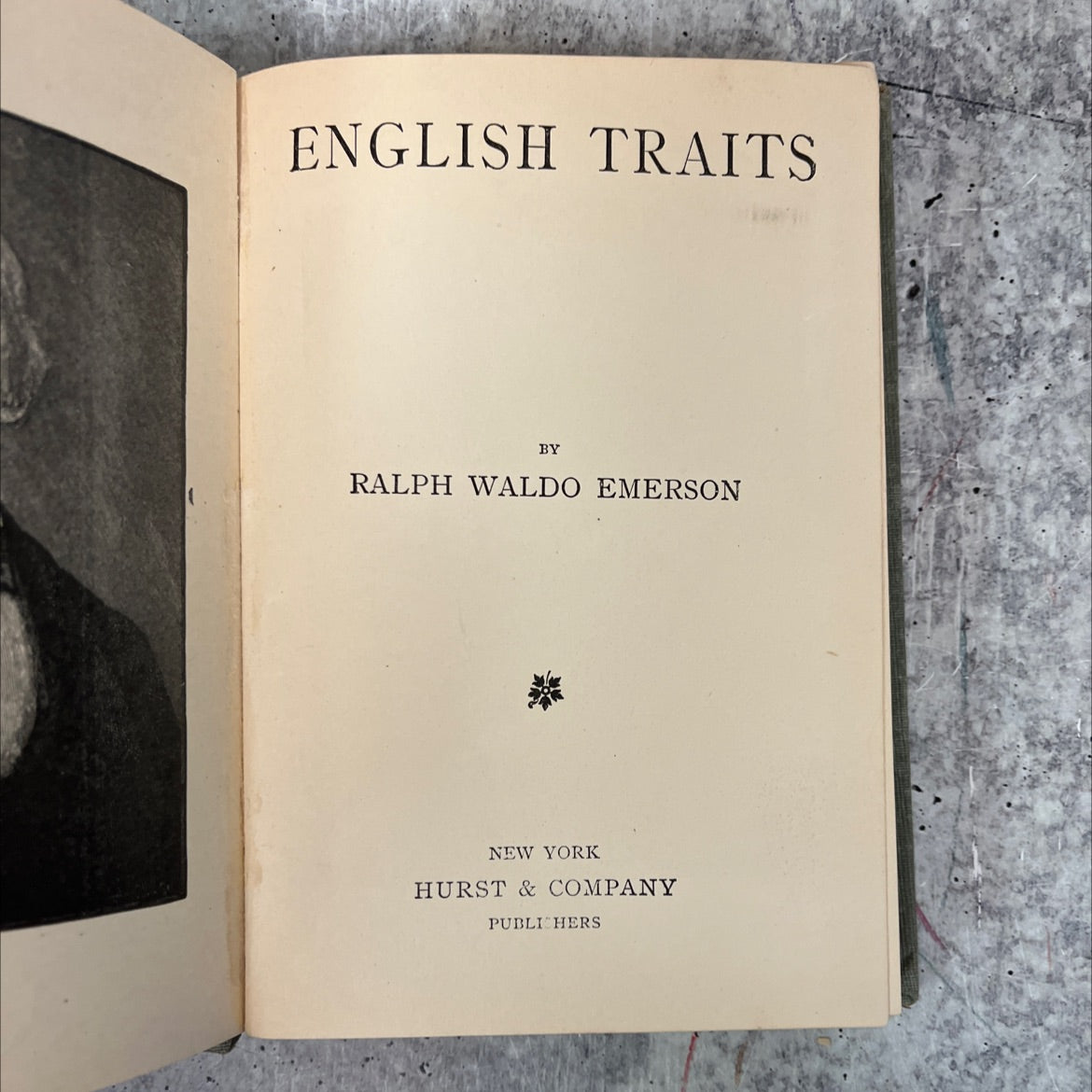 english traits book, by ralph waldo emerson, 1970 Hardcover, Vintage image 2