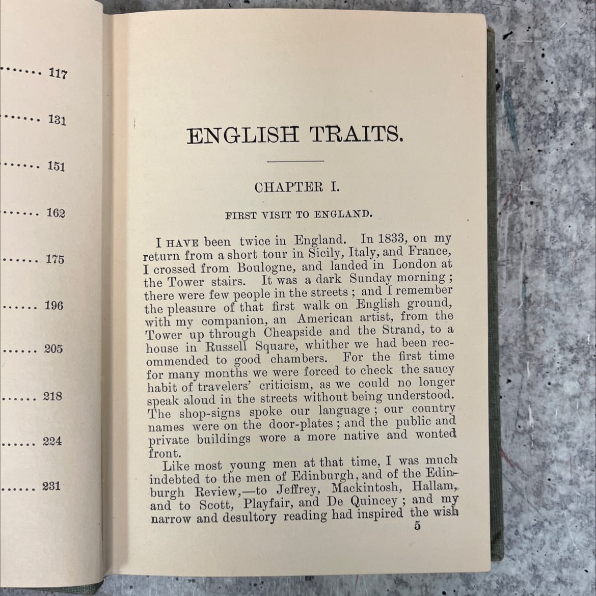 english traits book, by ralph waldo emerson, 1970 Hardcover, Vintage image 3