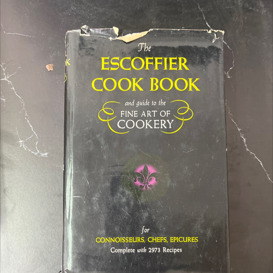 escoffier cook book book, by a. escoffier, 1969 Hardcover image 1