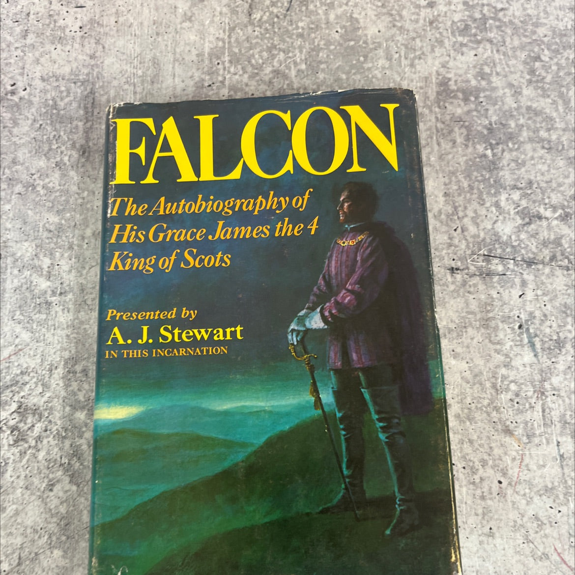 falcon the autobiography of his grace james the 4 king of scots book, by a. j. stewart, 1970 Hardcover image 1