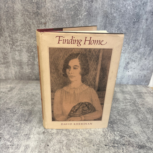 SIGNED finding home book, by david kherdian, 1981 Hardcover, First Edition, Vintage image 1