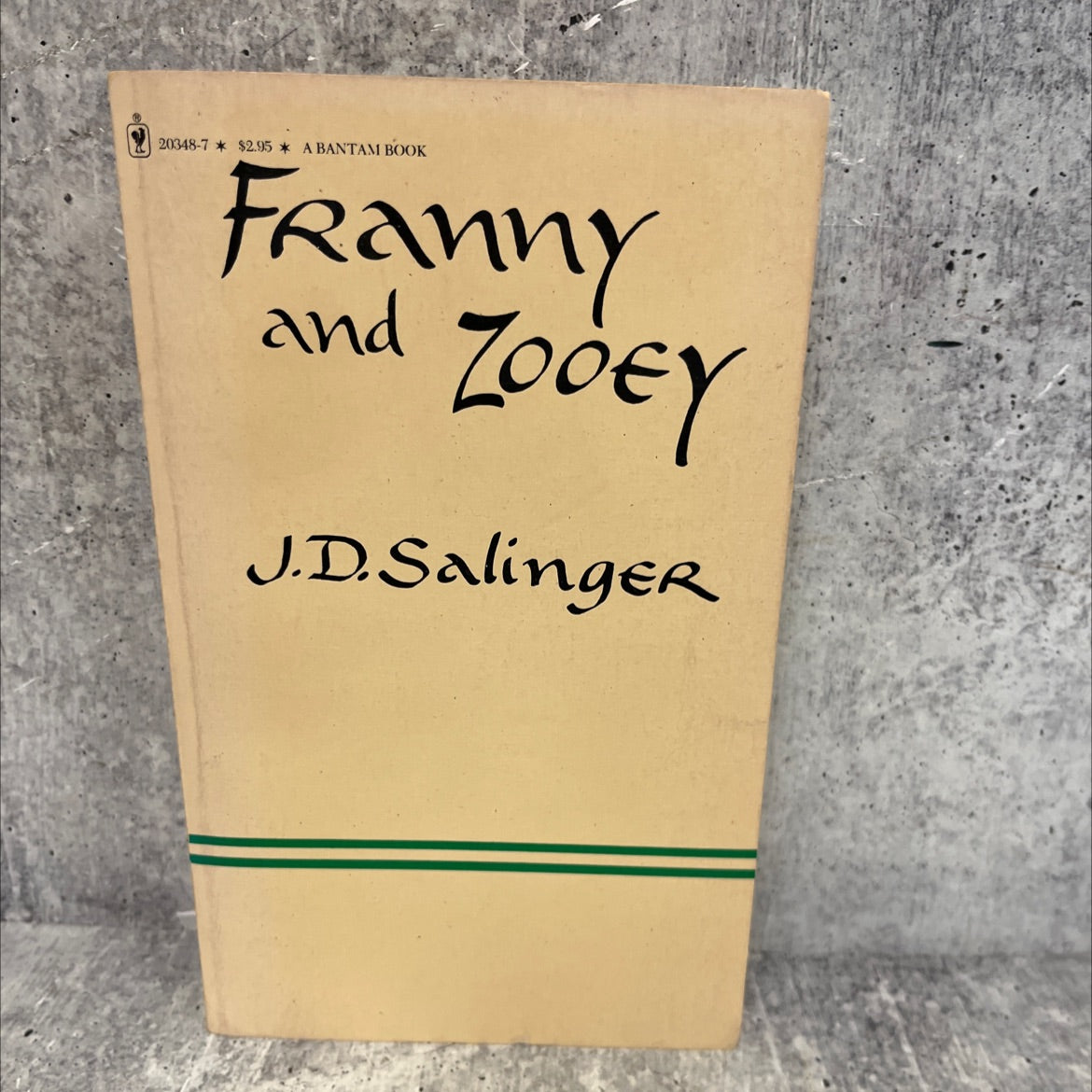 franny and zooey book, by j. d. salinger, 1964 Paperback, Vintage image 1