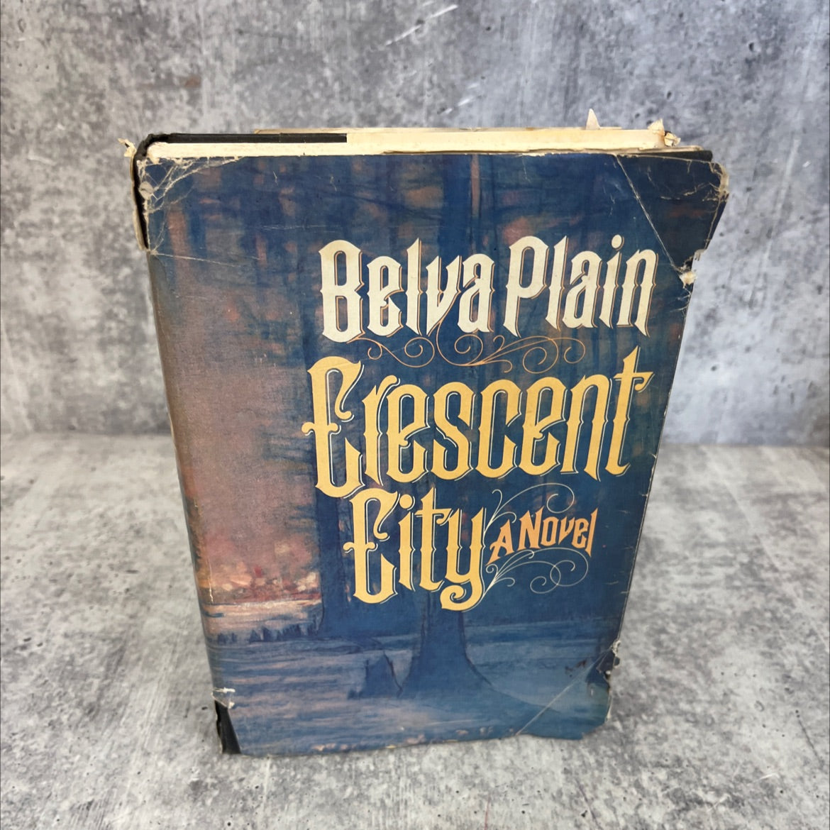 frescent city book, by belva plain, 1984 Hardcover image 1