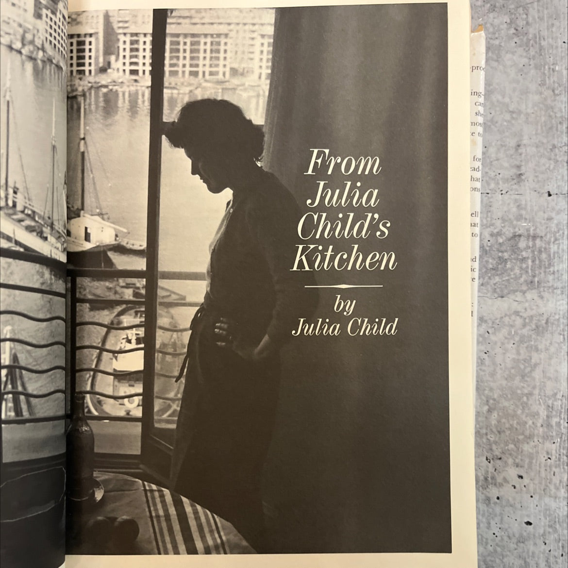 from julia child's kitchen book, by julia child, 1975 Hardcover, First Edition image 2