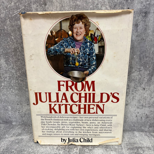 from julia child's kitchen book, by julia child, 1975 Hardcover, First Edition image 1