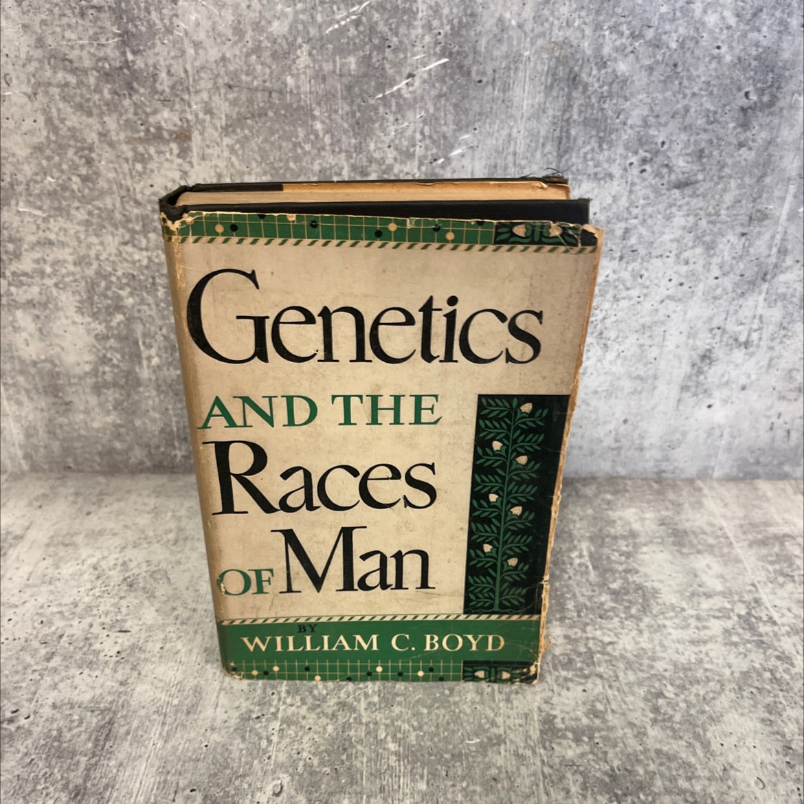 genetics and the races of man an introduction to modern physical anthropology book, by william c. boyd, 1950 Hardcover image 1