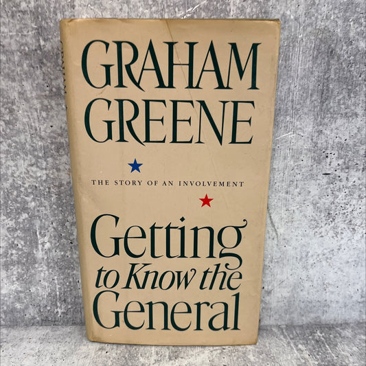 getting to know the general book, by graham greene, 1984 Hardcover, First Edition, Vintage image 1