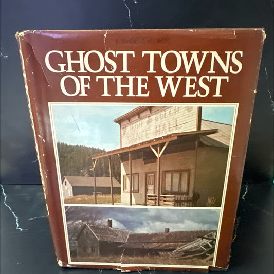 ghost towns of the west book, by lambert florin, 1971 Hardcover, Rare, Vintage image 1