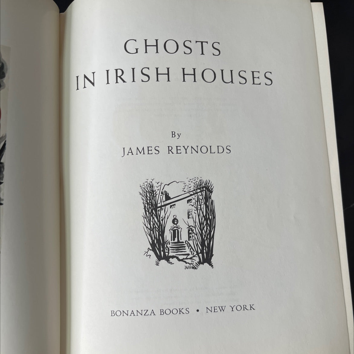 ghosts in irish houses book, by james reynolds, 1947 Hardcover, Vintage image 2