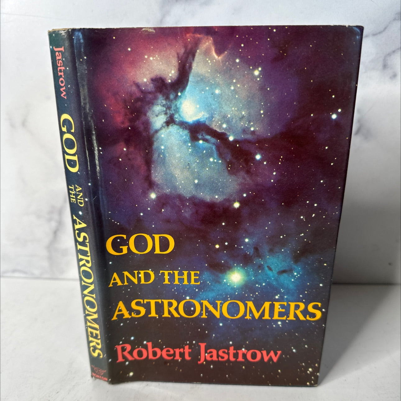 god and the astronomers book, by Robert Jastrow, 1978 Hardcover, First Edition, Vintage image 1