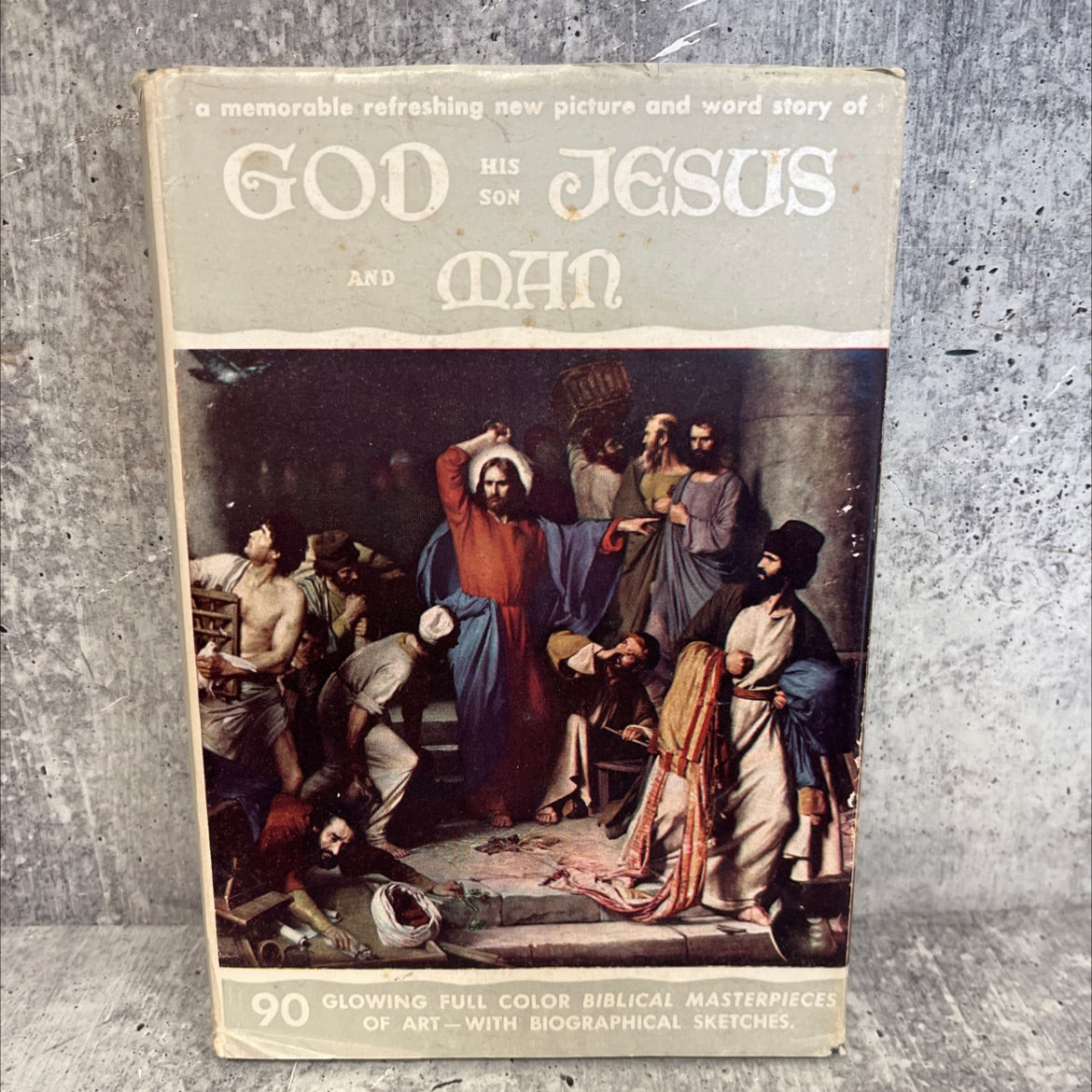 god his son jesus and man book, by james charles lynch, 1955 Hardcover, Vintage image 1