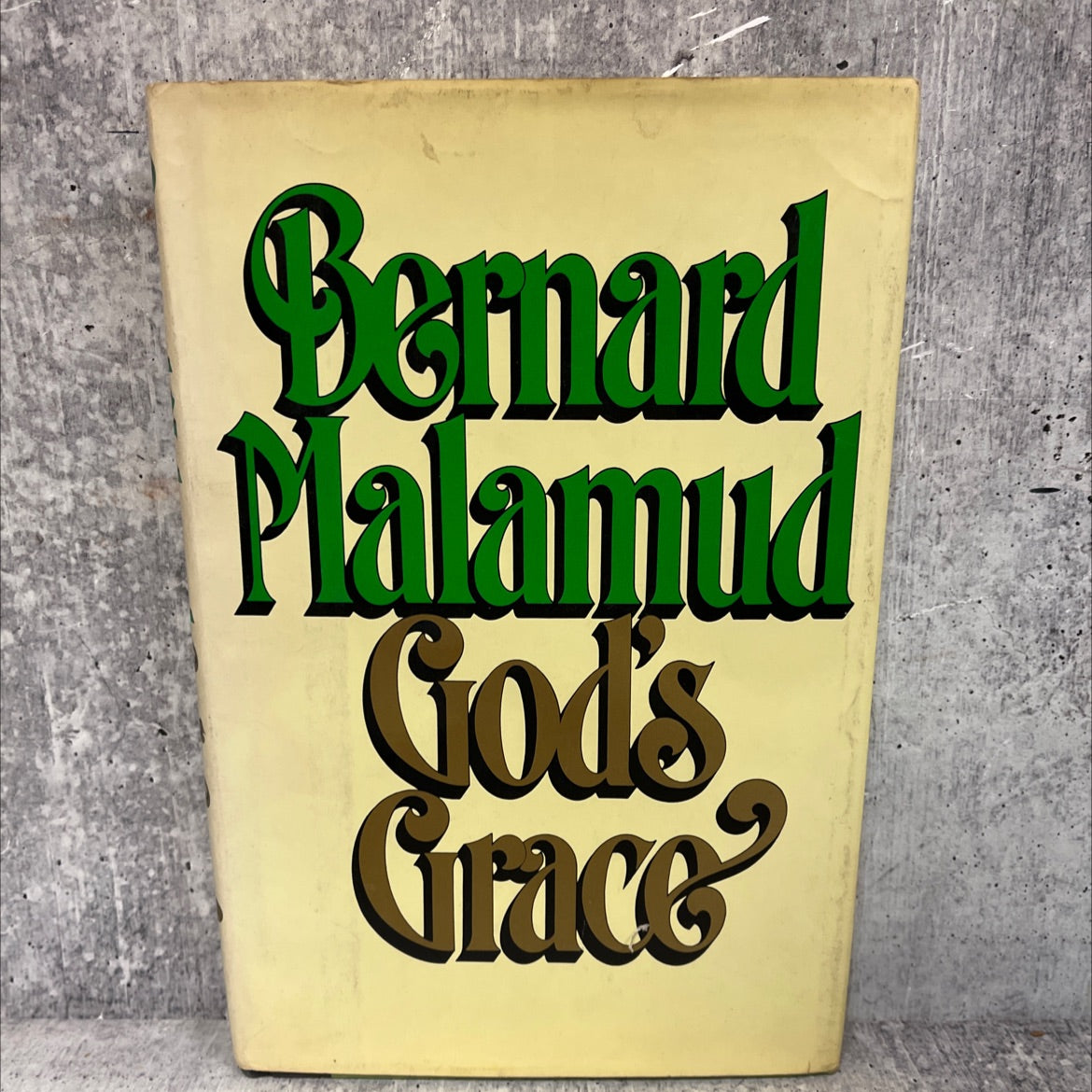 god's grace book, by Bernard Malamud, 1982 Hardcover image 1