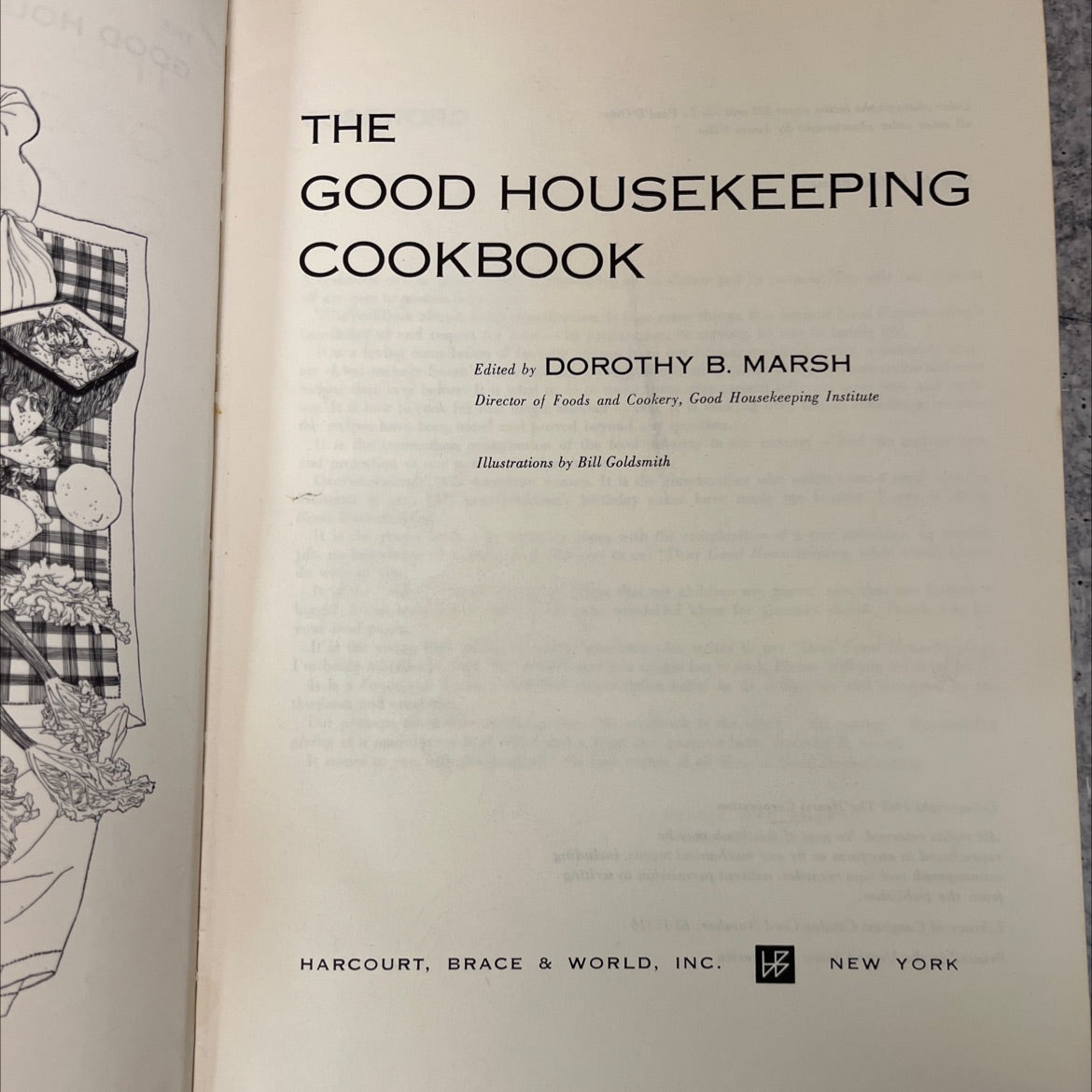 good housekeeping cookbook book, by dorothy b. marsh, 1963 Hardcover image 2