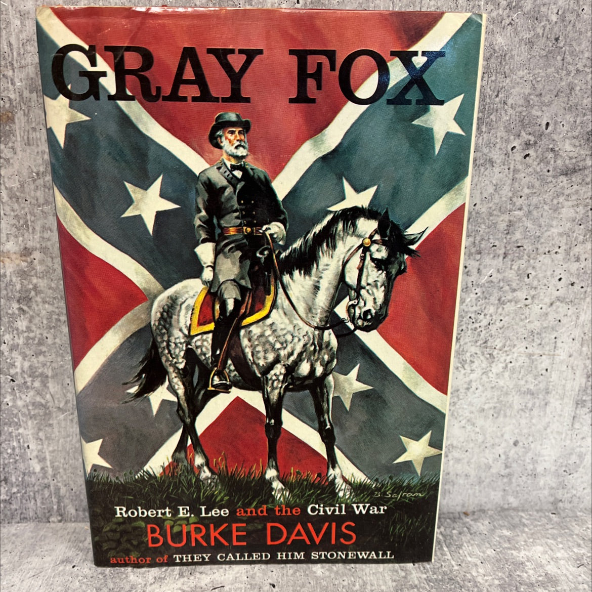 gray fox: robert e. lee and the civil war book, by Burke Davis, 1981 Hardcover image 1