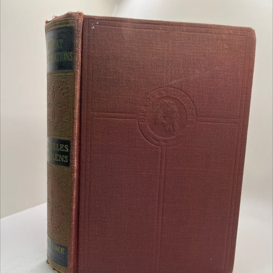 great expectations book, by Charles Dickens, 1861 Hardcover image 1