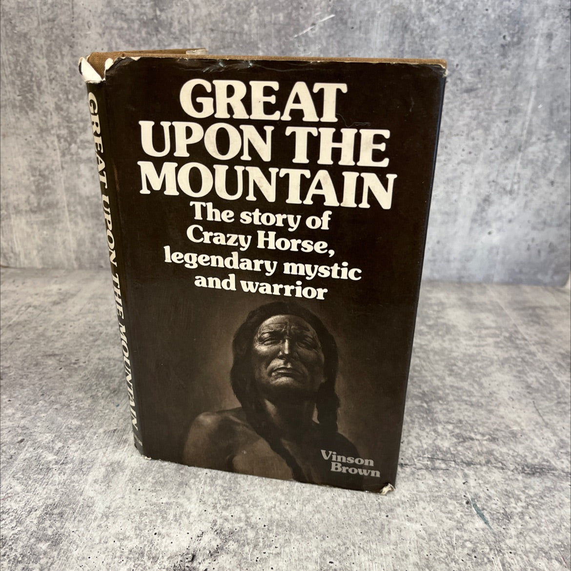 great upon the mountain book, by vinson brown, 1971 Hardcover, Vintage image 1